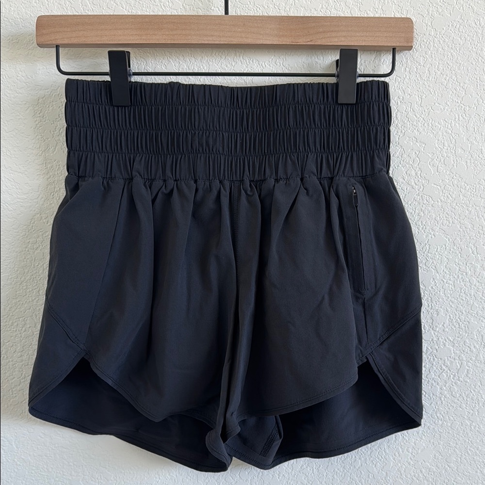 Outdoor Voices Black Athletic Shorts